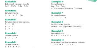 Zece Reguli Pentru A Incepe Cu Dreptul Teste De Logică Cu Litere și Cifre Revista Clipa