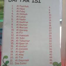 3 waktu utama baca ayat kursi dan keistimewaannya, berikut bacaan arab, latin dan terjemahan. Jual Al Quran Surat Surah Pendek Dalam Al Quran Juzamma Juz Amma Jakarta Barat Inanurdiyanti Tokopedia