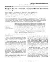 Check spelling or type a new query. Pdf Resistance R Genes Applications And Prospects For Plant Biotechnology And Breeding