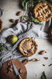Pear Pecan And Creme Fraiche Mini Pies Adventures In Cooking Recipe Creme Fraiche Delicious Pies Mini Fruit Tarts