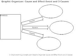 Cause And Effect Graphic Organizer