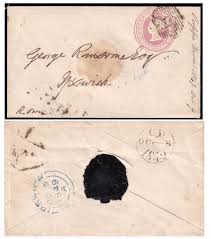 The first postage stamp - The first ...