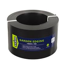 Garden edging provides a good, sturdy barrier for your garden bed. Saxon 150mm X 10m Black Garden Edge Bunnings Australia