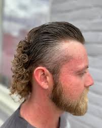 Now that as a permed mullet. @dalton.oakes.736 #permedhair #permedmullet  #mulletmonday #mulletofinstagram #bussinessinthefrontpartyintheback