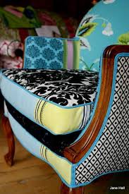 Upholstered Chair Vintage Wood Show Arm Chair Upholstered Chairs Patchwork Furniture Vintage Wood