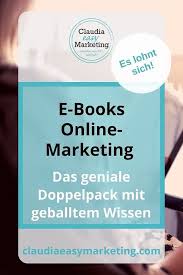 Marketing E Books Claudia Easy Marketing Online Marketing Marketing Buch Tipps