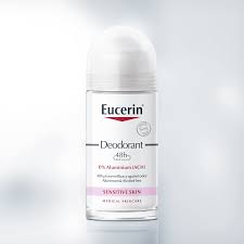 48h Aluminium Free Deodorant Sensitive Skin Roll On For Sensitive Skin Eucerin