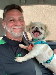 Please pardon me being in the picture. But this one, for the past (almost)  9 years, is the reason I keep going. If not for Ginger (and her sister) I  don't think