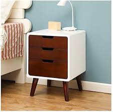 Yo Yo2015 Nightstand Nordic Wood End Tables 3 Drawer Bedside End Table Bedroom Furniture Bedside In 2020 Bedside Table Storage Furniture Bedside Table Wood End Tables