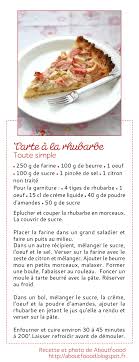 Tarte A La Rhubarbe Toute Simple Tarte Rhubarbe Rhubarbe Tarte
