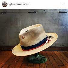 Wide Brim Hat Telescopic Wide Brim Fedora Custom Western Hat One Of A Kind Hat Wide Brim Fedora Hats For Men Mens Hat Wide Brim