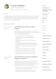 How to make a resume with no experience. Warehouse Worker Cv Template June 2021