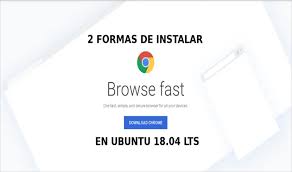 A combination of minimalistic interface and stylish technology developed by mountain view and published in 2008 is equally reliable and prominent for desktop, laptop, and mobiles. Google Chrome 2 Formas De Instalarlo En Ubuntu 18 04 Lts Ubunlog