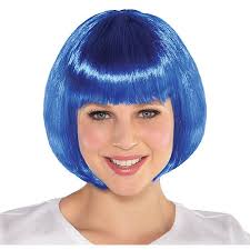 4 out of 5 stars with 6 ratings. Blue Bob Wig Party City