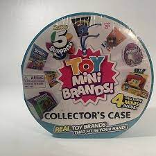 Collect, store and display your favorite minis with the 5 surprise mini brands collectors case! 5 Surprise Toy Mini Brands Collector S Case By Zuru Includes 4 X Toys New Ebay