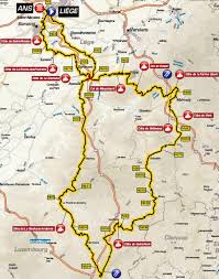 Fiets deze prachtige ardennen klassieker. Liege Bastogne Liege 2017 The Route