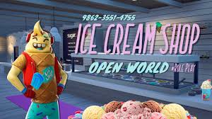 Even if you have a standard shop, you may not need more than 3 or 4 employees. Ice Cream Shop Role Play Eatyoushay Fortnite Creative Map Code