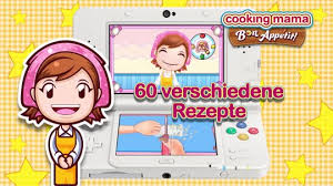 Cook tasty meals with easy touch controls! Cooking Mama Bon Appetit Nintendo 3ds Spiele Nintendo