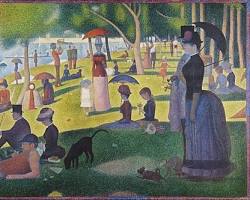Gambar Sunday Afternoon on the Island of La Grande Jatte by Georges Seurat