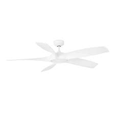 This outdoor traditional fan in the roman bronze, or white finish features beautiful palm leaf blades bringing a tropical feel to any space, indoor or out. Faro Cocos Dc 1l Led White Polycarbonate Ceiling Fan