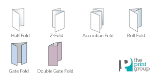 Brochures are basically classified according to their layout, like their method of folding and the overall appearance of the brochure. Common Brochure Sizes And Folds Print Blog The Print Group