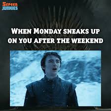 Sometimes we just need a push to remind us that we got this. Game Of Thrones Monday Gif By Screenjunkies Find Share On Giphy