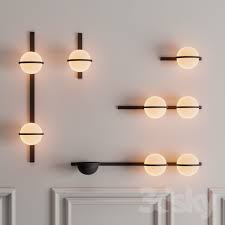 3d Models Wall Light Vibia Palma In 2020 Wall Lights Pendant Wall Lights Vibia