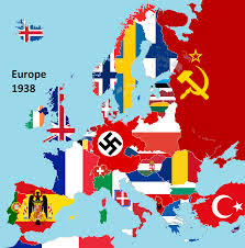 Flag Map Of Europe 1938 Flag Of Europe Flag Europe Map