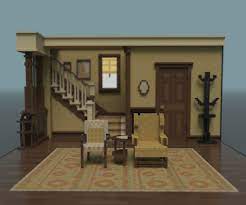 All in the family house layout. Artstation All In The Family Living Room Mike Nicholson