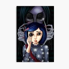 Jugar a coraline y la puerta secreta. Lamina Fotografica Coraline Y La Puerta Secreta De Artik Redbubble