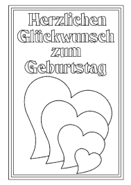 Es wird heutzutage nicht mehr oft gemacht, doch eine schöne geburtstagskarte ist eine nette geste zum gratulieren zum geburtstag. Kostenlose Geburtstagskarten Zum Ausdrucken Und Ausmalen