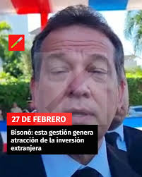 Bisonó: esta gestión genera atracción de la inversión extranjera