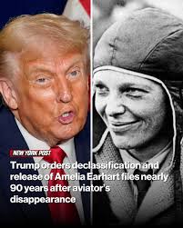 Earhart disappeared with her flight navigator, Fred Noonan,