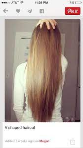 If your tresses are naturally straight, use a deep conditioner and let them air dry after washing. V Shaped Haircut Images