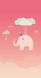 Check spelling or type a new query. Cute Peach Illustration Elephant Wallpaper Sc Iphone6s