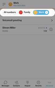 Caller will be forwarded to the one talk voice mail system (if call forwarding no. My Numbers App Manage Voicemail Greeting Verizon