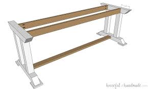 Tools required are a miter saw, circular saw, chisels, speed squ. Wood Picnic Table Plans Houseful Of Handmade