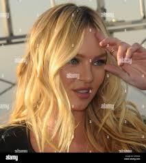 Candice swanepoel empire state building hi-res stock photography and images 