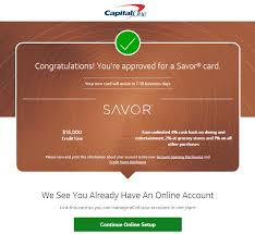 Using secured credit cards to build credit: Capital One S A V O R Approval With Dps And A B Myfico Forums 5522393