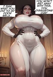 Lady Dimitrescu porn comic - Resident Evil explicit R34