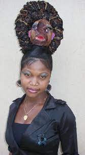 Weird Hairdos Weird Hairstyles From The Hairdressers Conference And Exhibition Crazy Hair Cool Hairstyles Hair Humor