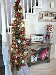 Maybe you would like to learn more about one of these? New Farmhouse Industrial Dining Room Open Shelving 60 Ideas Indoor Christmas Decorations Indoor Christmas Skinny Christmas Tree