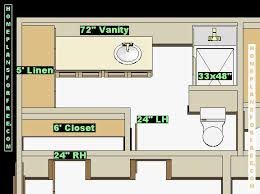How a bathroom lays out will revolve around the toilet, the maximization of space, and the functionality of all elements. 8 X 14 Bathroom Layout Bathroom Design Ideas