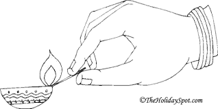 Pinterest.com this image stickerskart wall stickers diwali diya. Diwali Pictures To Color