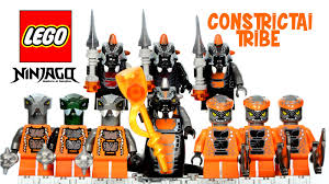 Ninjago, but retold a bit. Lego Ninjago Rise Of The Snakes Serpentine Constrictai Tribe Minifigures Lego Ninjago Lego Ninjago