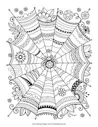 Cute fall coloring pages for adults. Halloween Coloring Pages Etandoz