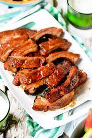 Grilled Barbecue Ribs The Gunny Sack Cooking Steak On Grill Easy Grilling Recipes Barbecue Ribs