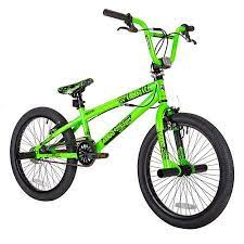 kent 20 thruster chaos boys bmx bike neon green walmart com in 2021 bike freestyle bmx bikes bmx