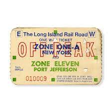 1975 Long Island Rail Road Ticket The Nycta Project Nyc Lirr Longislandrailroad Mtalirr By The Nycta Proje Long Island Railroad Long Island Watch The Gap