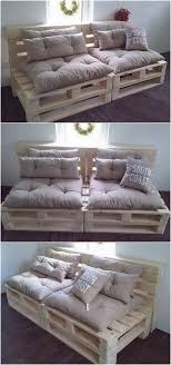 Design Your Comfort With Your Own Hands Pallets Sofa Is A Creative Idea In The Image Below Simple Pallets Diy Pallet Sofa Diy Pallet Furniture Diy Pallet Bed